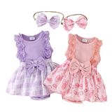 Brittany Bow Romper