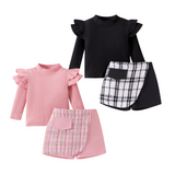 Aria Tweed Skort Set