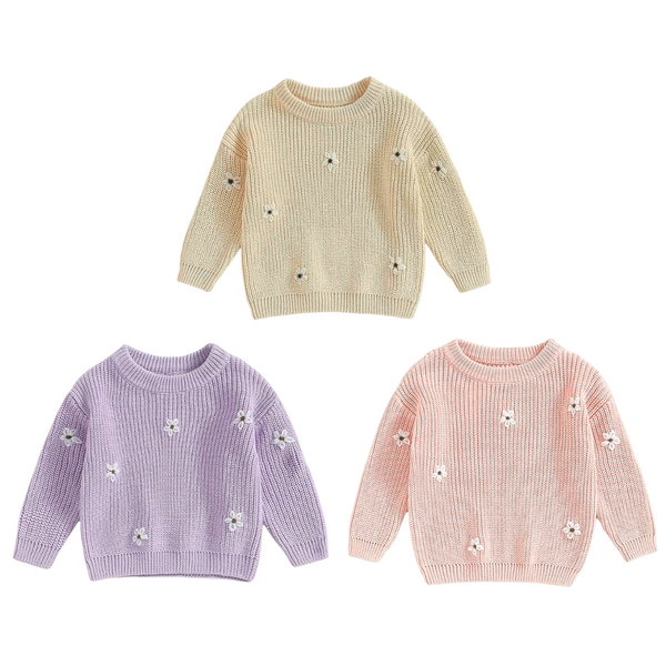 Flower Knit Jumper