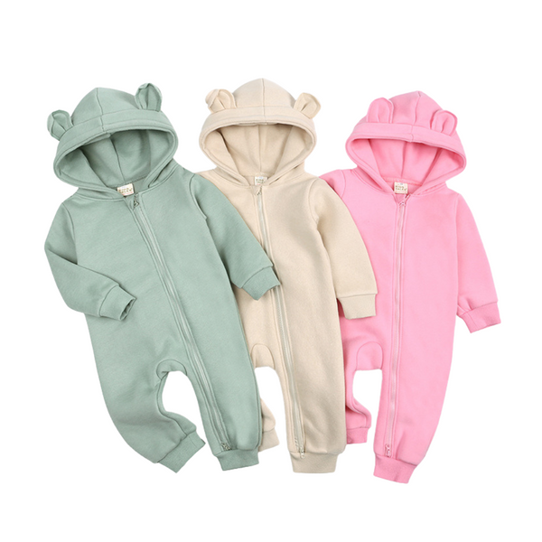 Bear Zipper Onesie