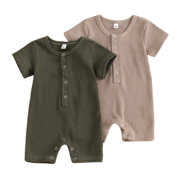 Archie Waffle Onesie - Clearance