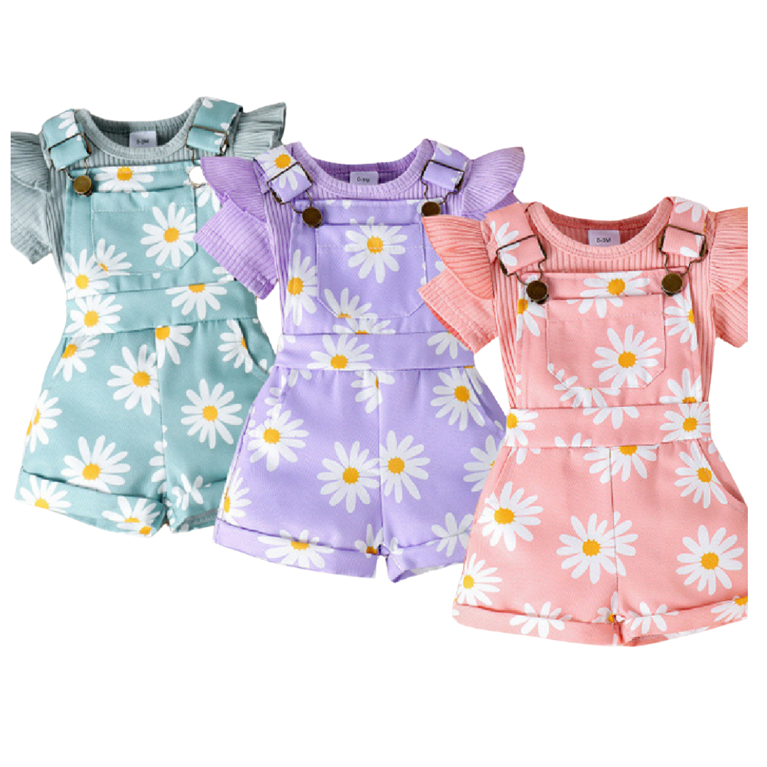Daisy Overall Set