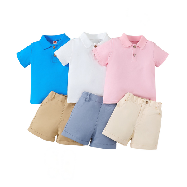 Polo Shirt + Shorts Set