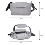 Stroller Organiser Bag - Gray