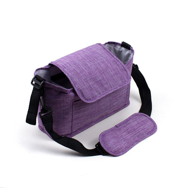 Stroller Organiser Bag - Purple