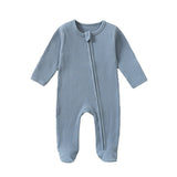 Waffle Zipper Onesie