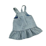Denim Pinafore Dress