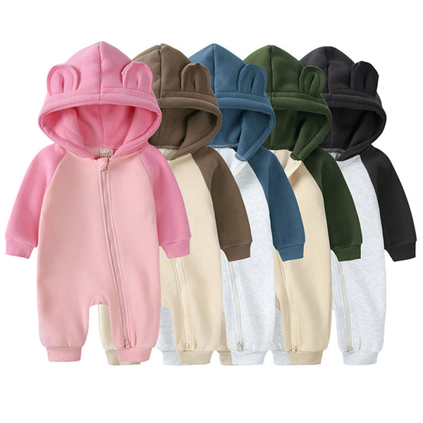 Bear Zipper Onesie - Version ll