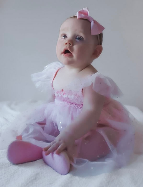 Bethany Star Tulle Romper - Clearance