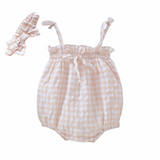Lottie Gingham Romper