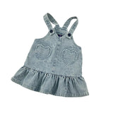 Denim Pinafore Dress