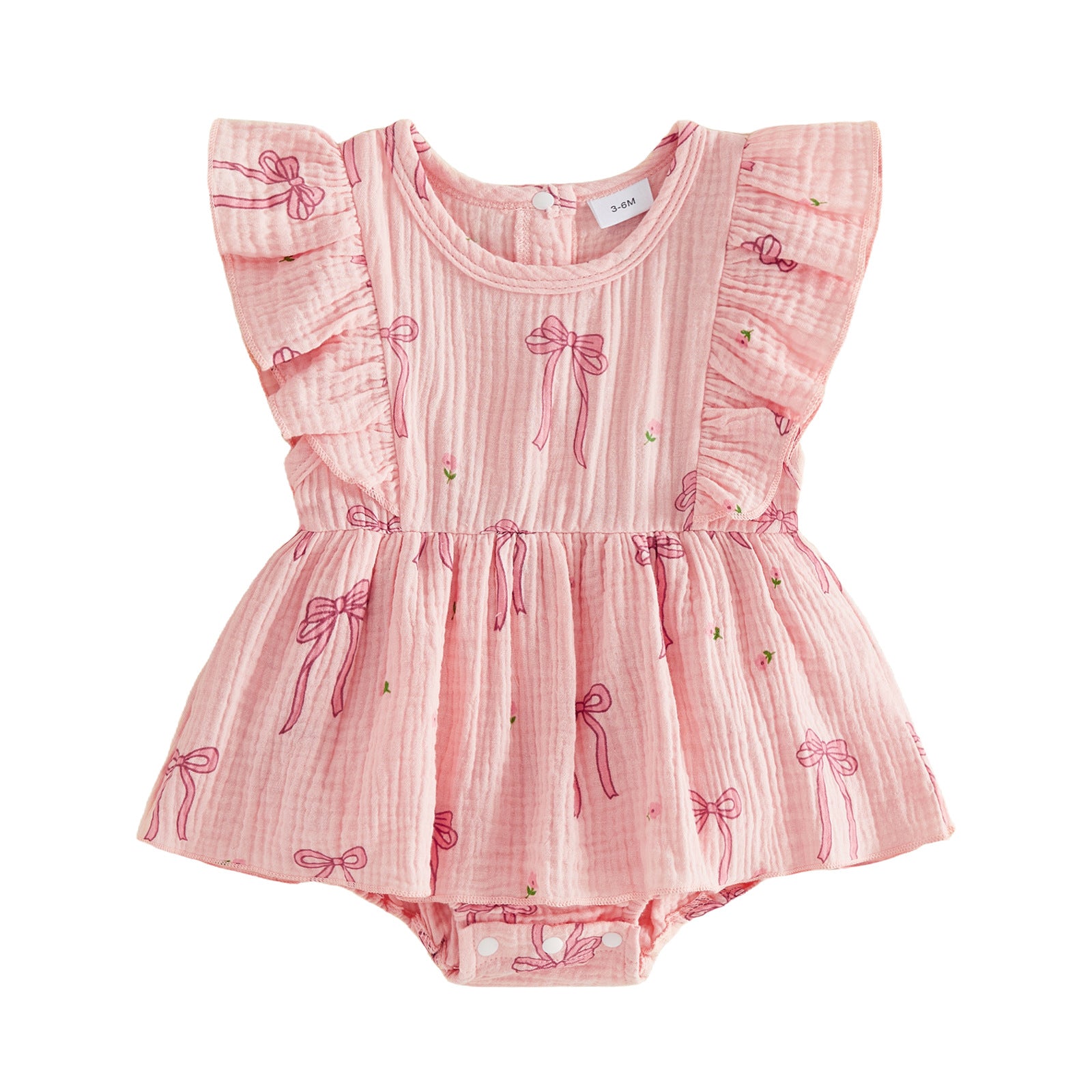 Ebony Bow Romper