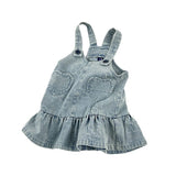 Denim Pinafore Dress