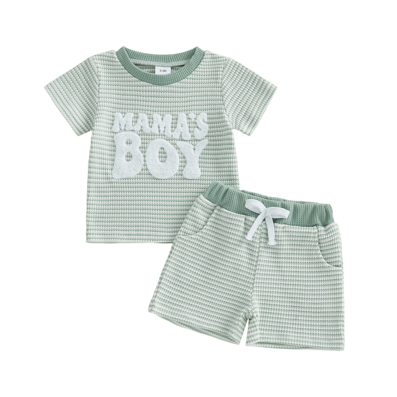 Mama's Boy Stripe Set
