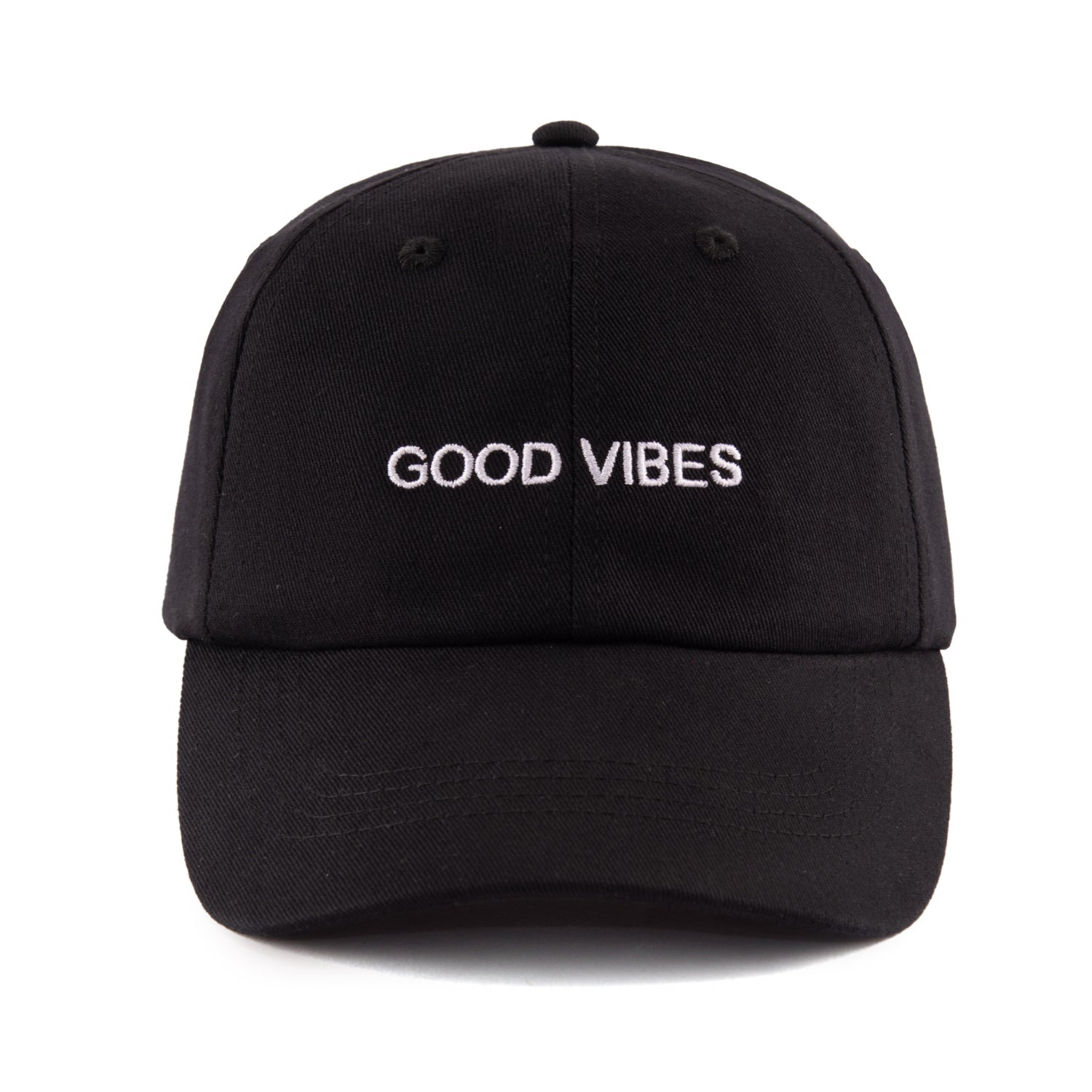 BLACK GOOD VIBES CAP