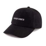 BLACK GOOD VIBES CAP
