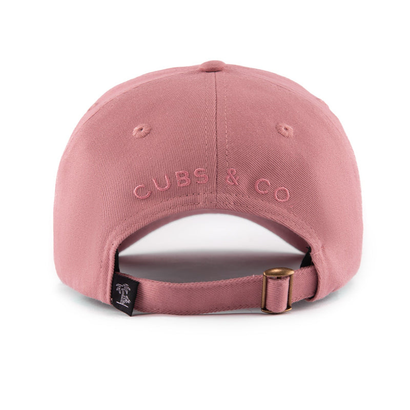 DUSTY ROSE GOOD VIBES CAP