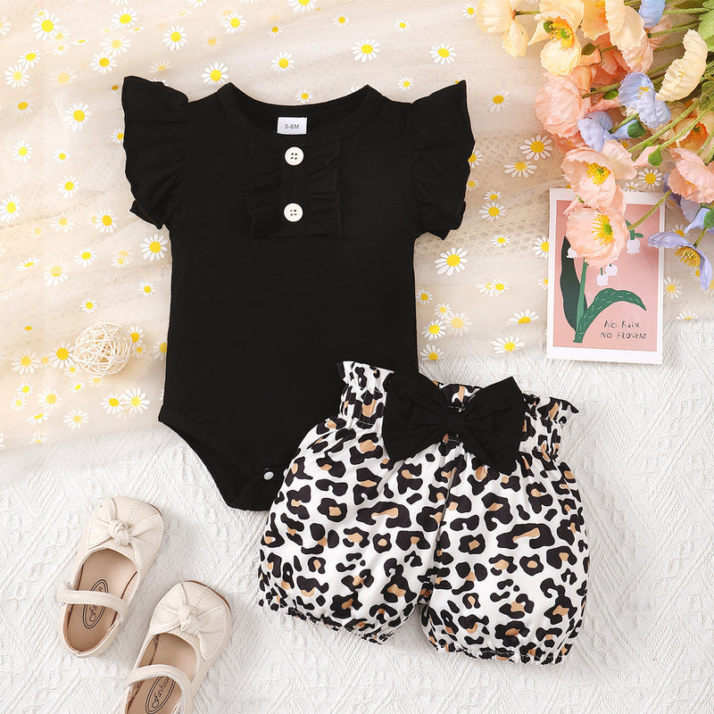 Leopard Bow Set - Clearance