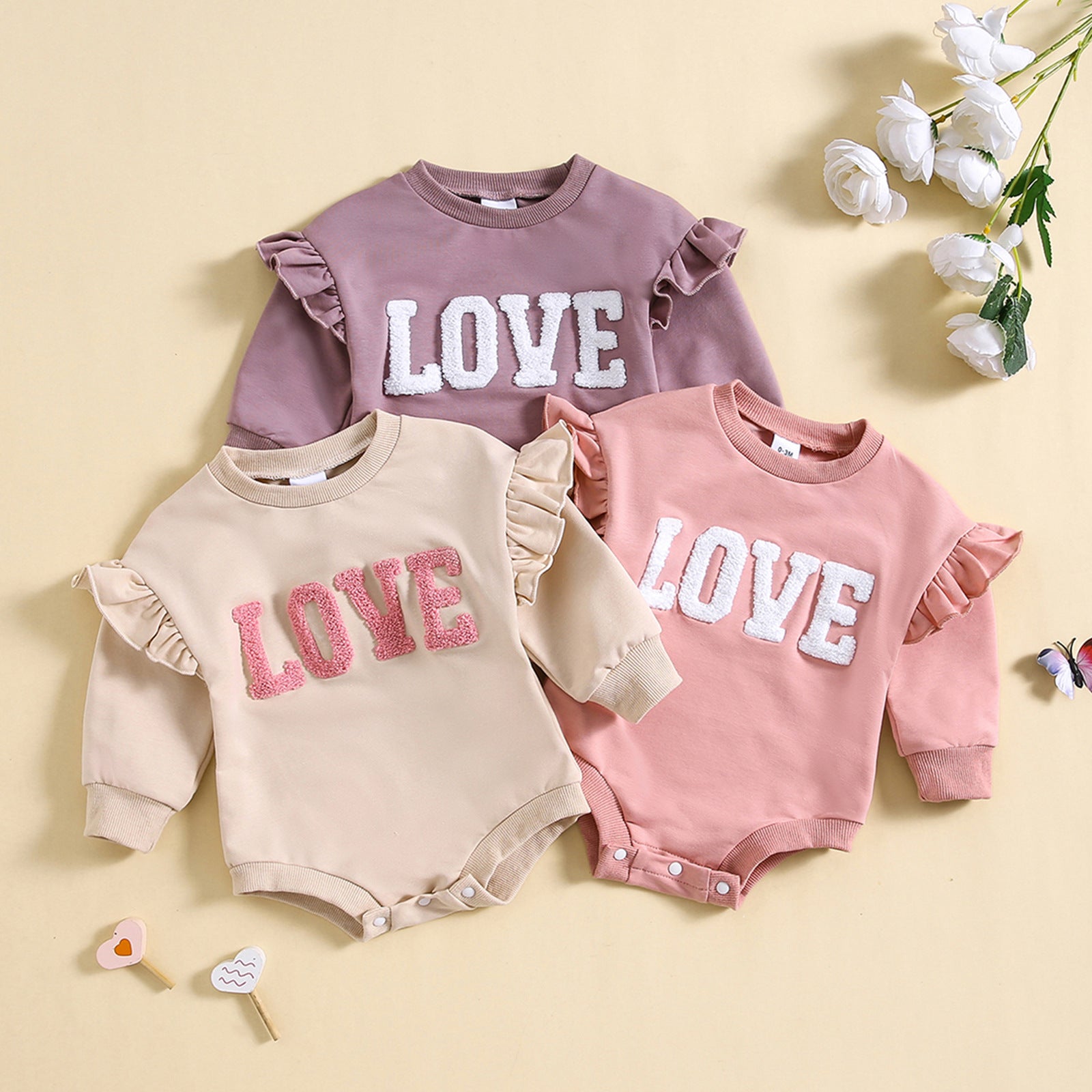 Love Flutter Romper