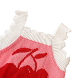 Cherry Knit Romper