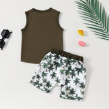 Hawaiian Shorts Set