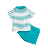 Striped Easter Rabbit Set