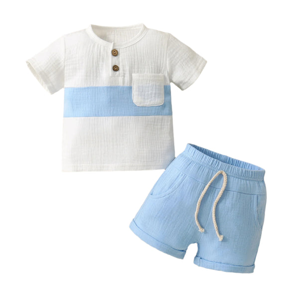 Jasper Crushed Cotton Set - Clearance