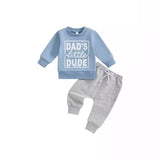 Dad's Little Dude Or Mama's Little Man Set