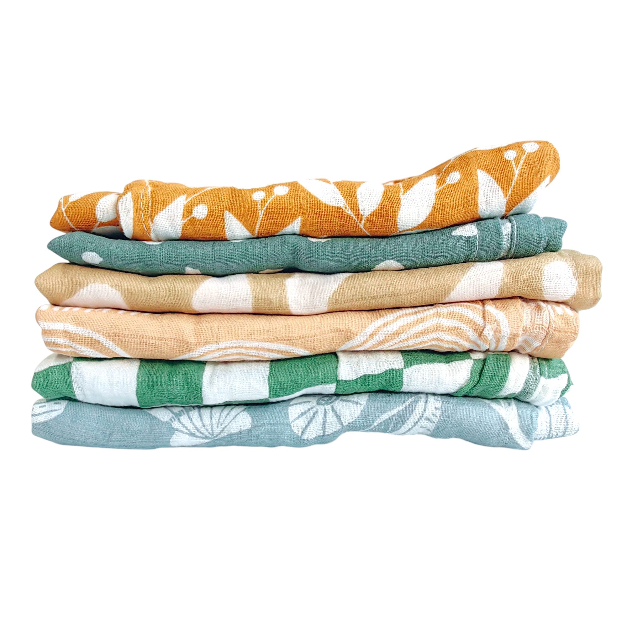 Muslin Seashell Swaddle - 100% Cotton