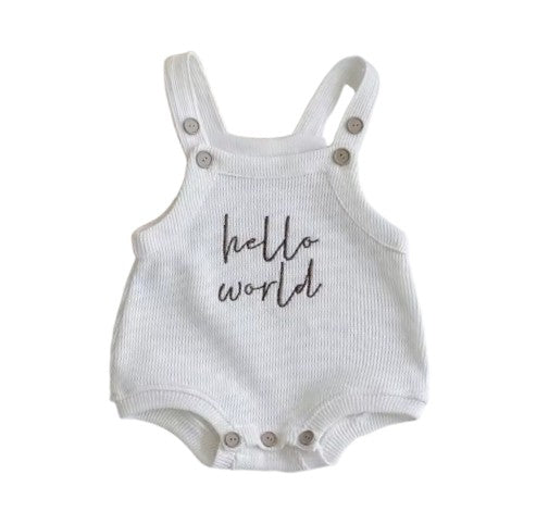 Hello World Romper