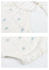 Josie Knit Baby Girl Romper