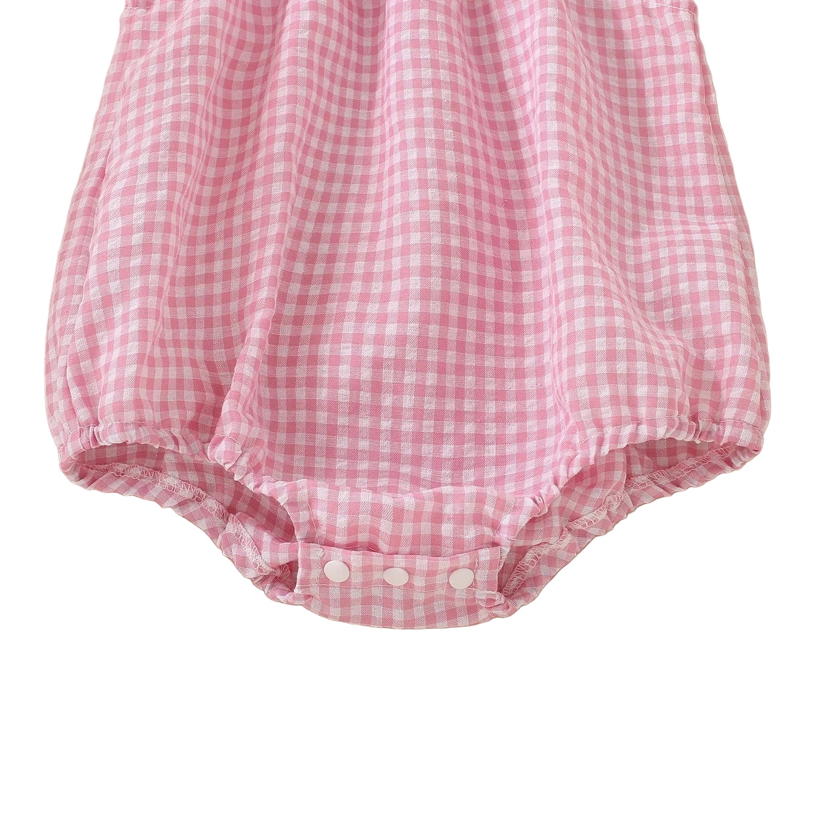 Hannah Plaid Romper