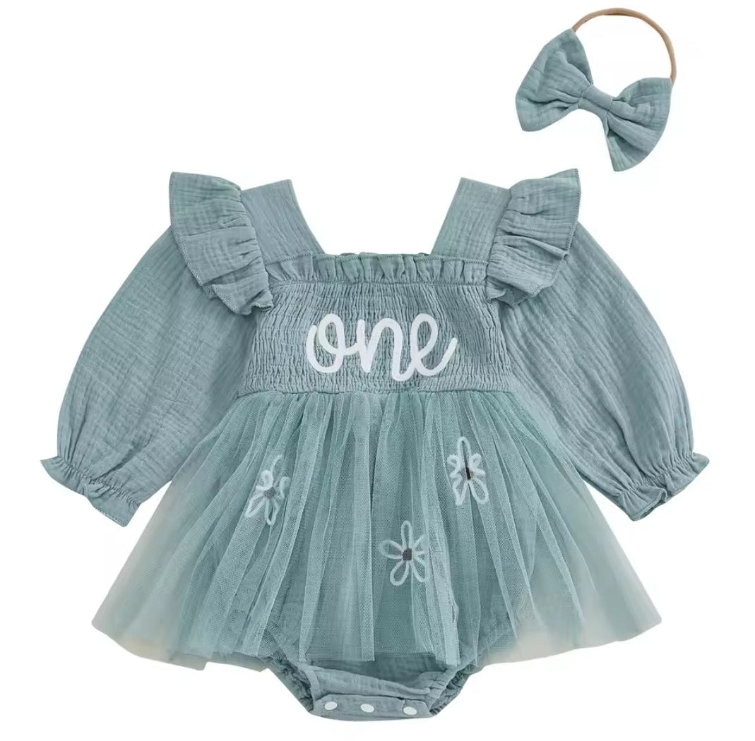 One Birthday Romper