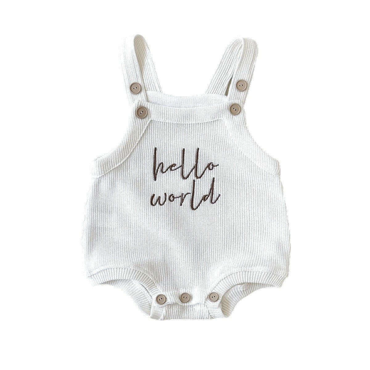 Hello World Romper