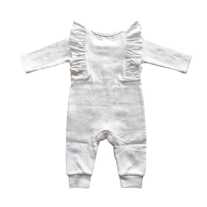 Ellie Onesie - White
