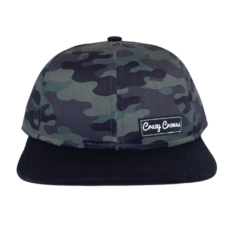 Cruzy Crowns - CAMO SNAPBACK