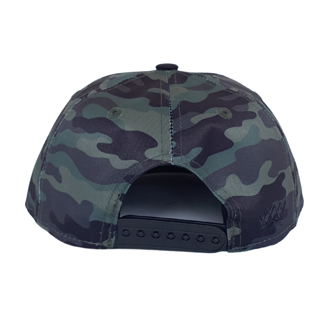 Cruzy Crowns - CAMO SNAPBACK