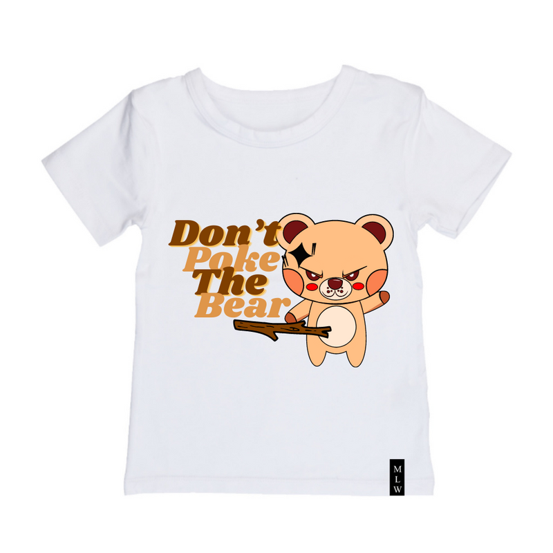 MLW By Design - Don't Poke The Bear Tee | Black or White