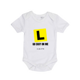 MLW By Design - L Plates Bodysuit | White