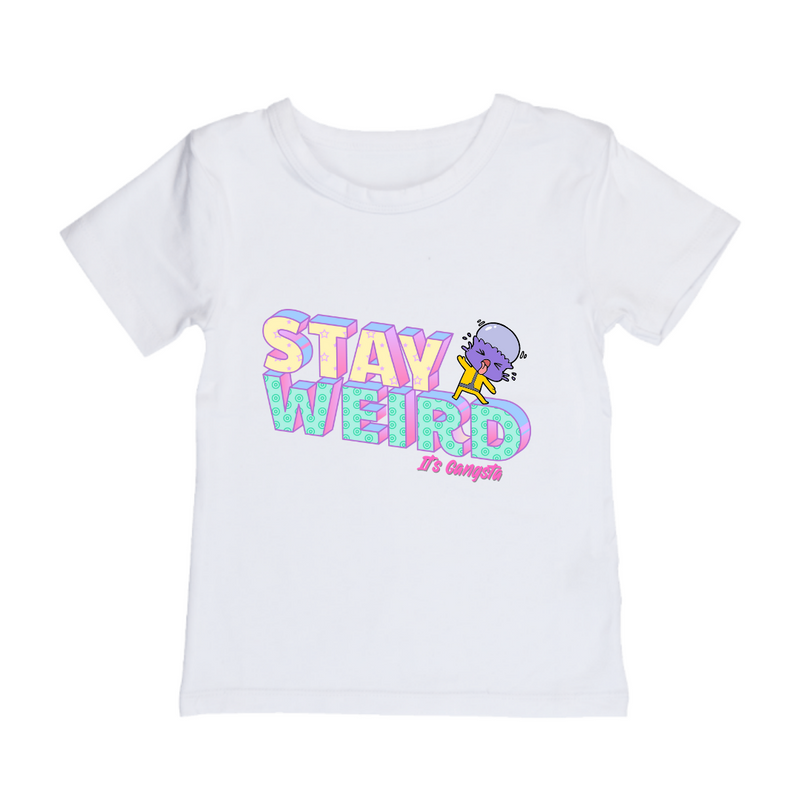 MLW By Design - Stay Weird Tee | White or Black