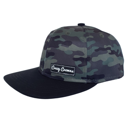Cruzy Crowns - CAMO SNAPBACK