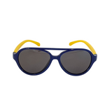 Aviator Kids Sunglasses - Blue & Yellow