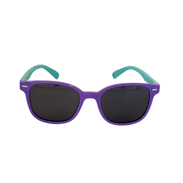 Kids Sunglasses - Purple / Aqua Green