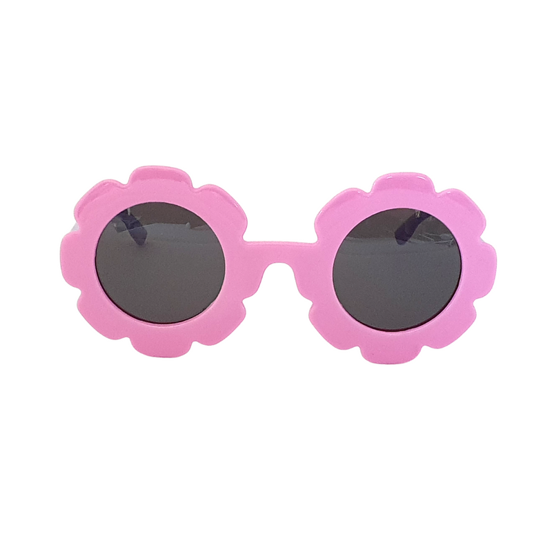 Kids Flower Sunglasses - Pink/ Purple