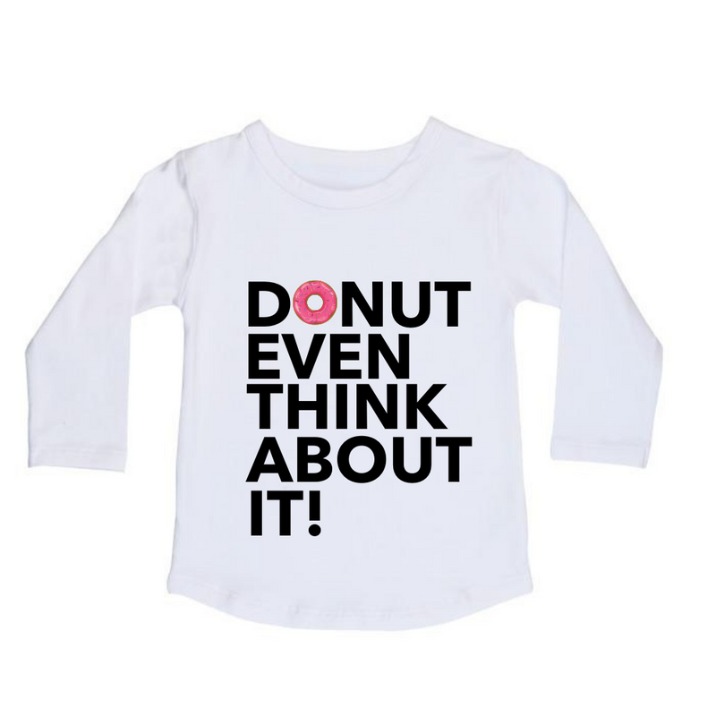 MLW By Design - Donut Think About It Tee | White or Black