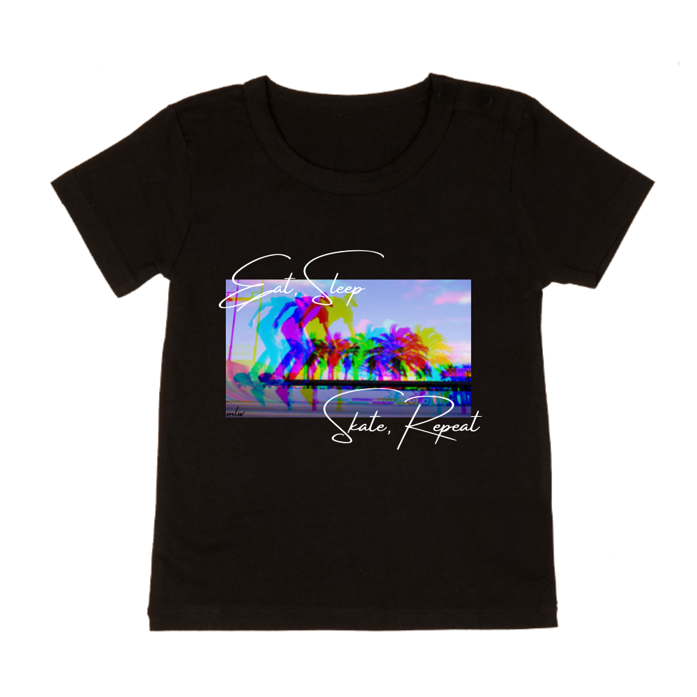 MLW By Design - Eat Sleep Skate Repeat Tee | Black or White