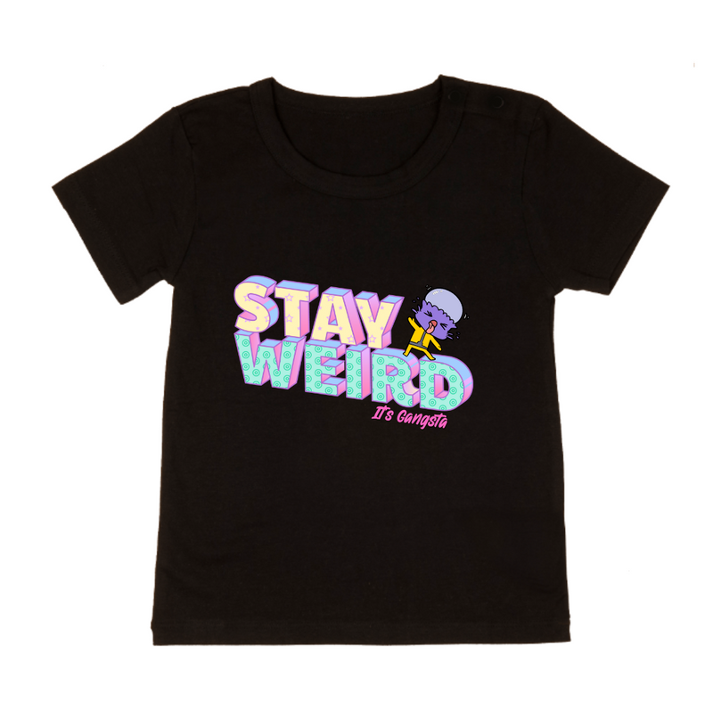 MLW By Design - Stay Weird Tee | White or Black