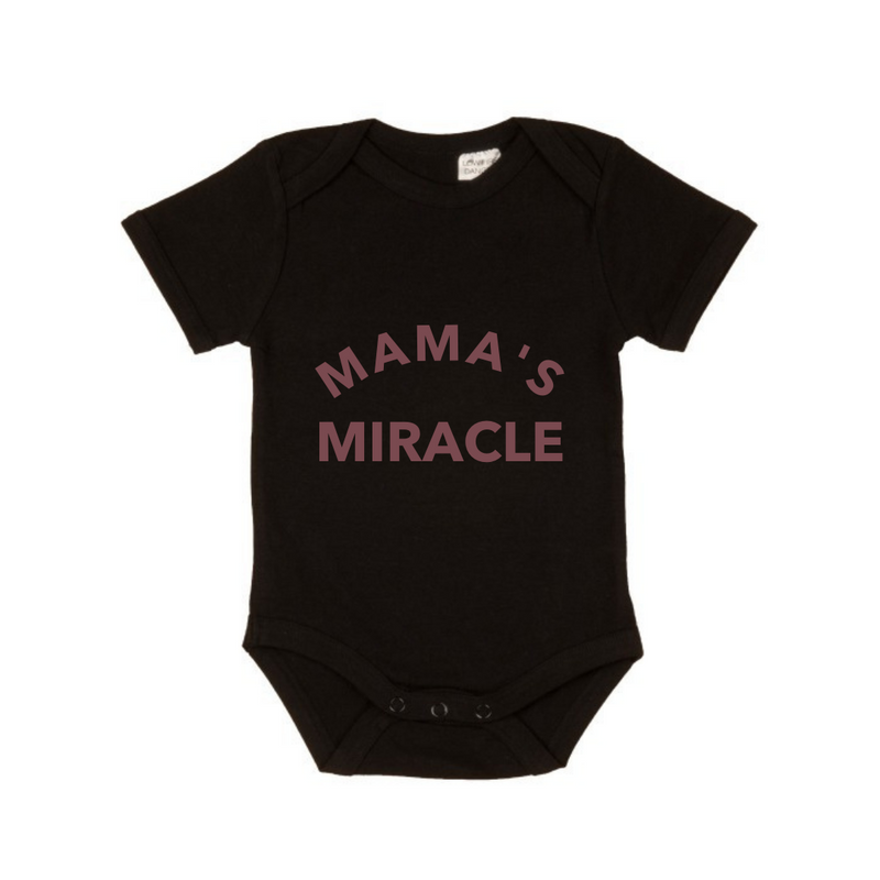 MLW By Design - Mama's Miracle Bodysuit | Various Colours