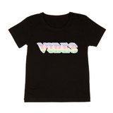 MLW By Design - Rainbow Vibes Tee | Black or White