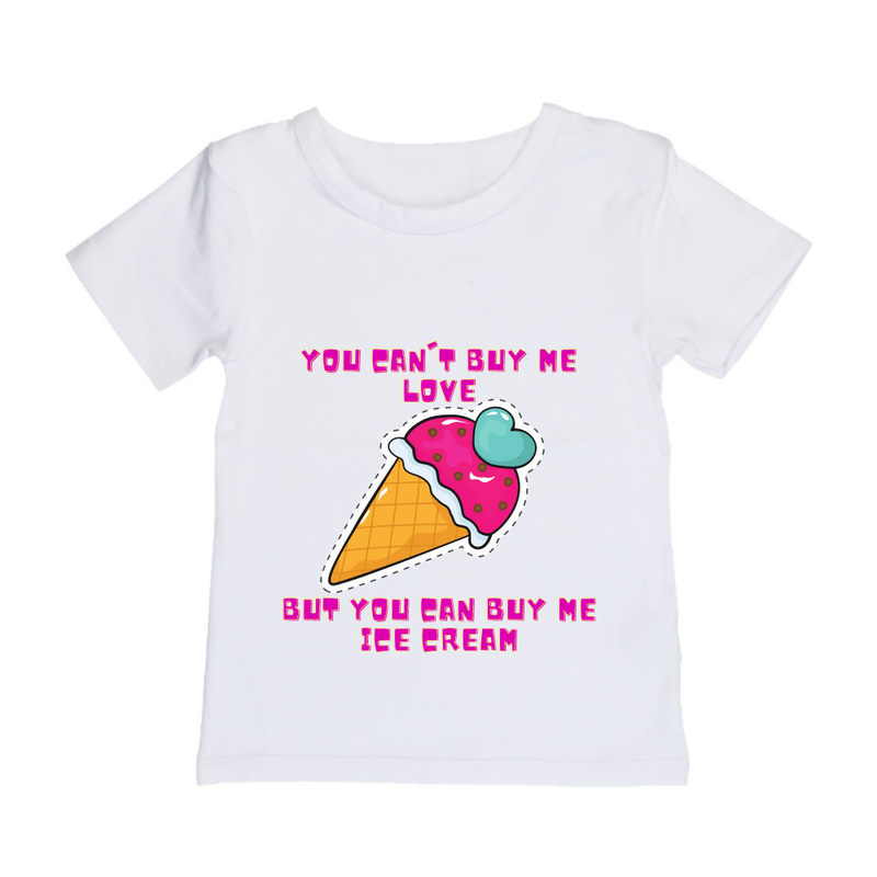 MLW By Design - Ice Cream Tee | Black or White